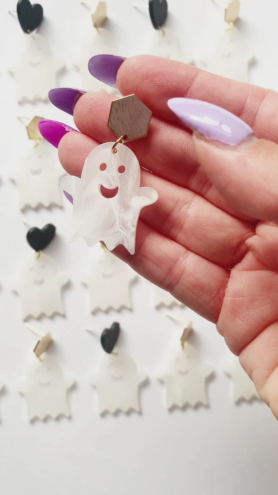 Boo-tiful Ghost Earrings
