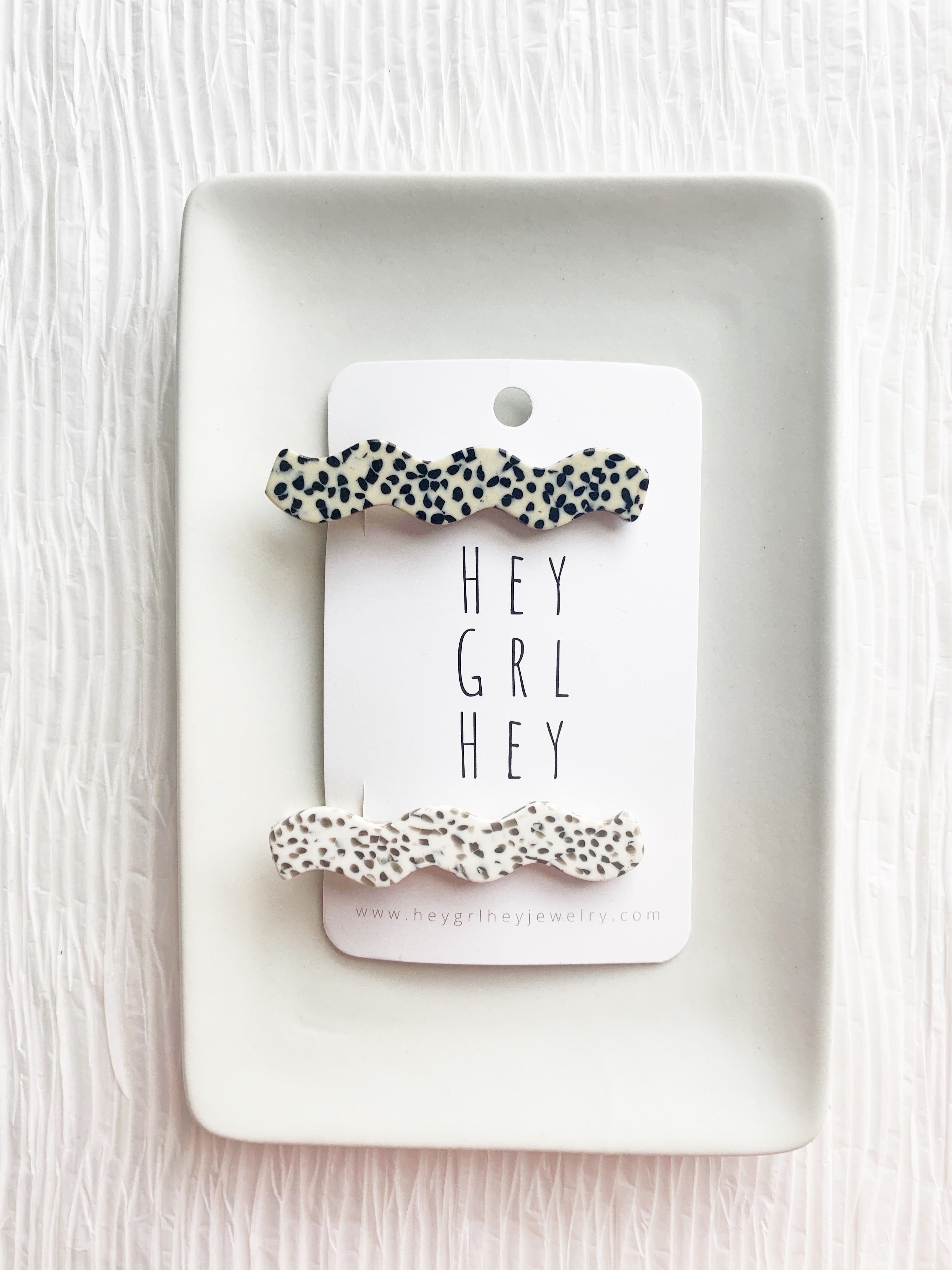 Acrylic Hair Clip Set #2