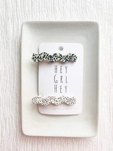 Acrylic Hair Clip Set #2
