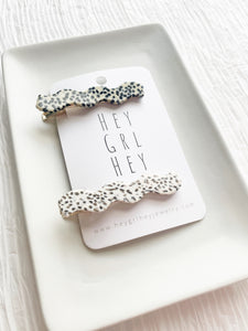 Acrylic Hair Clip Set #2