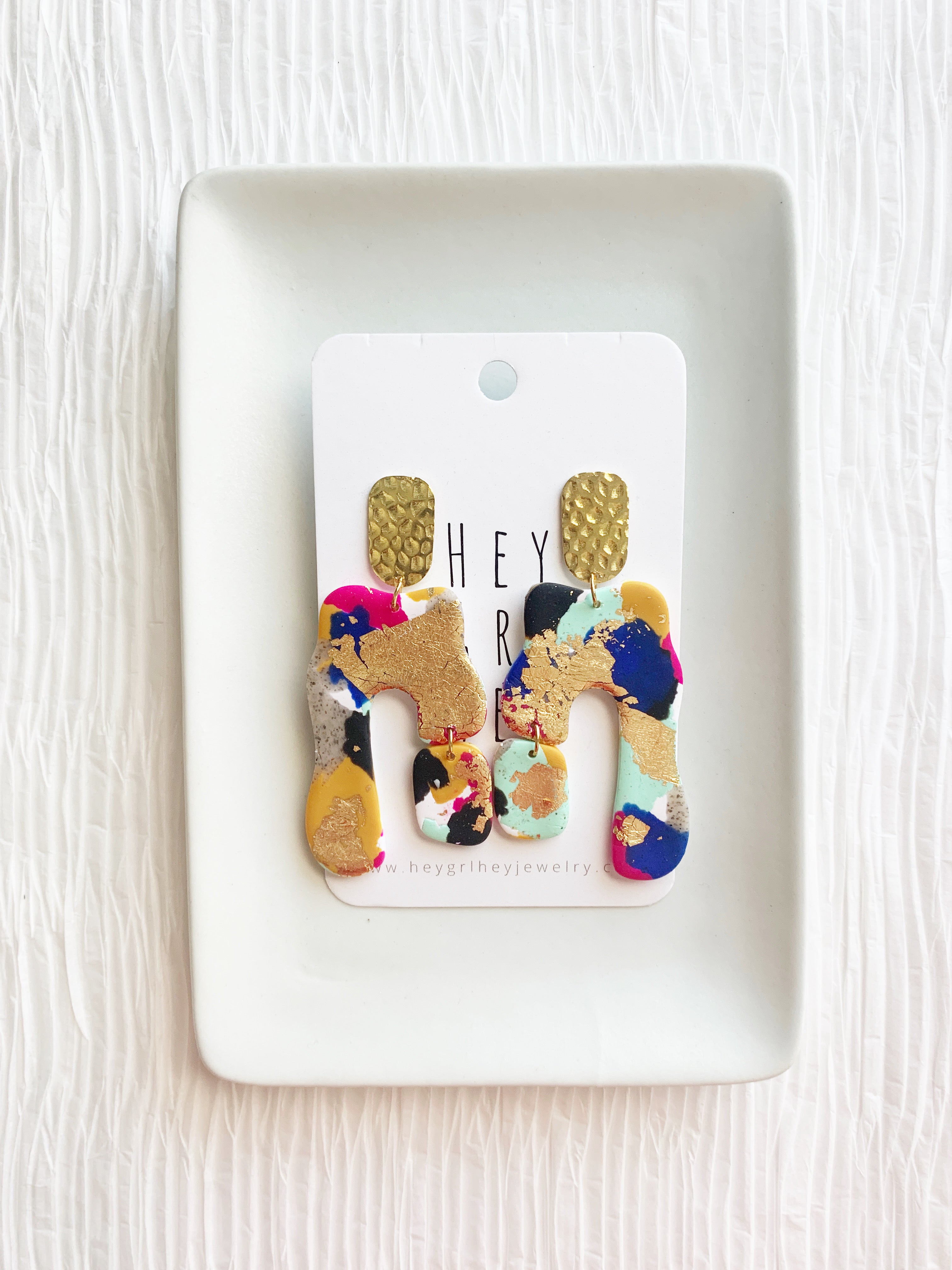 The Maude Earrings in Art Gallery