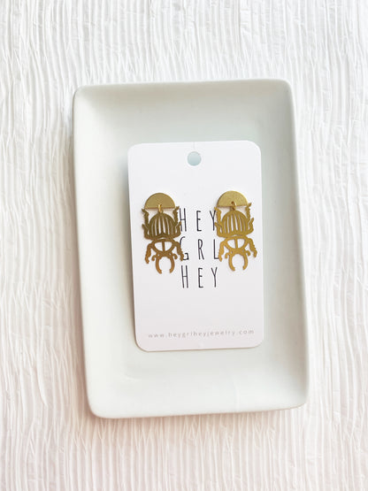 The Beetle Earrings