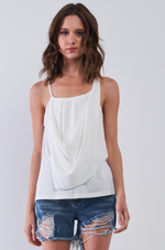 Load image into Gallery viewer, Asymmetrical White Tank
