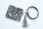 Load image into Gallery viewer, Wristlet/Wallet with Tassel + Clip + Bracelet
