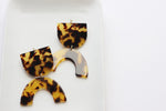 Load image into Gallery viewer, The Babe Earring in Amber Tortoise Shell
