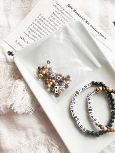 DIY Word Bracelet Kits