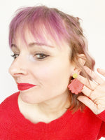 Load image into Gallery viewer, The Red Prairie Earrings
