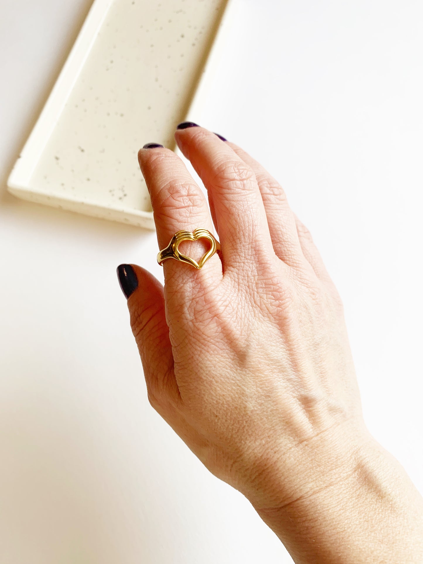 The “I’ll Hold Your Heart in My Hand” Ring