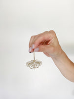 Load image into Gallery viewer, Moth Hoop Earrings
