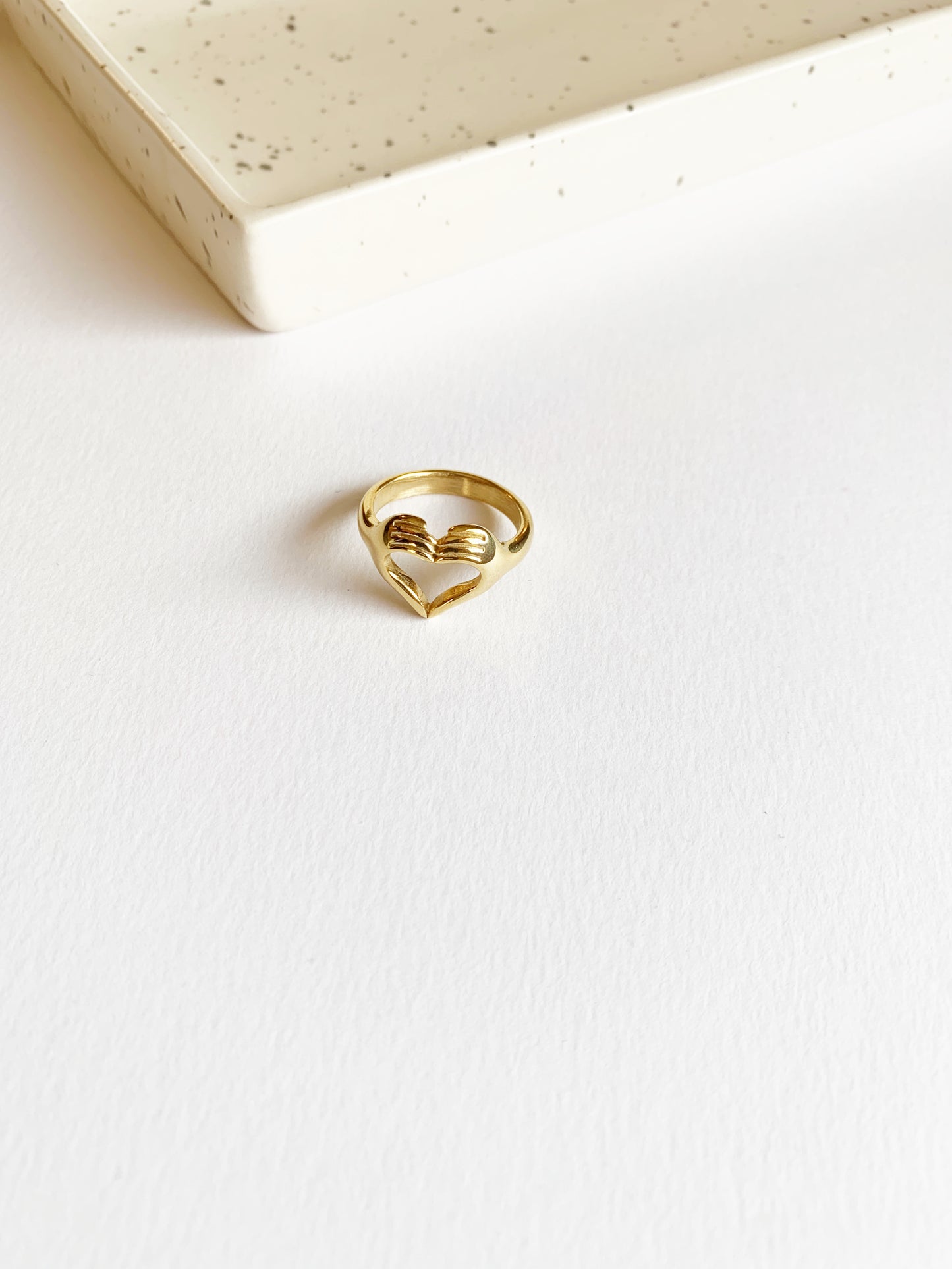 The “I’ll Hold Your Heart in My Hand” Ring