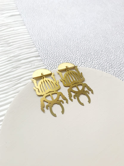 The Beetle Earrings