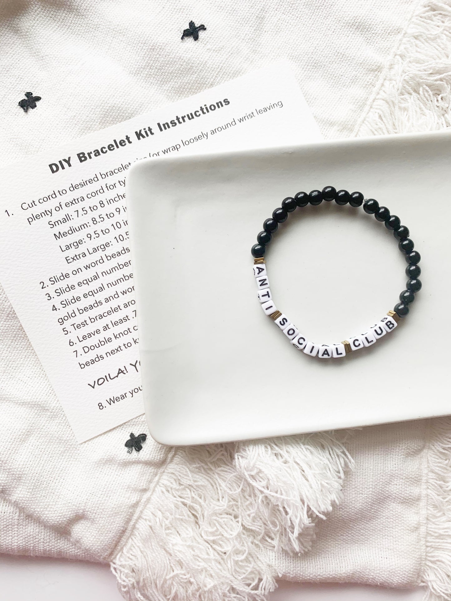 DIY Word Bracelet Kits