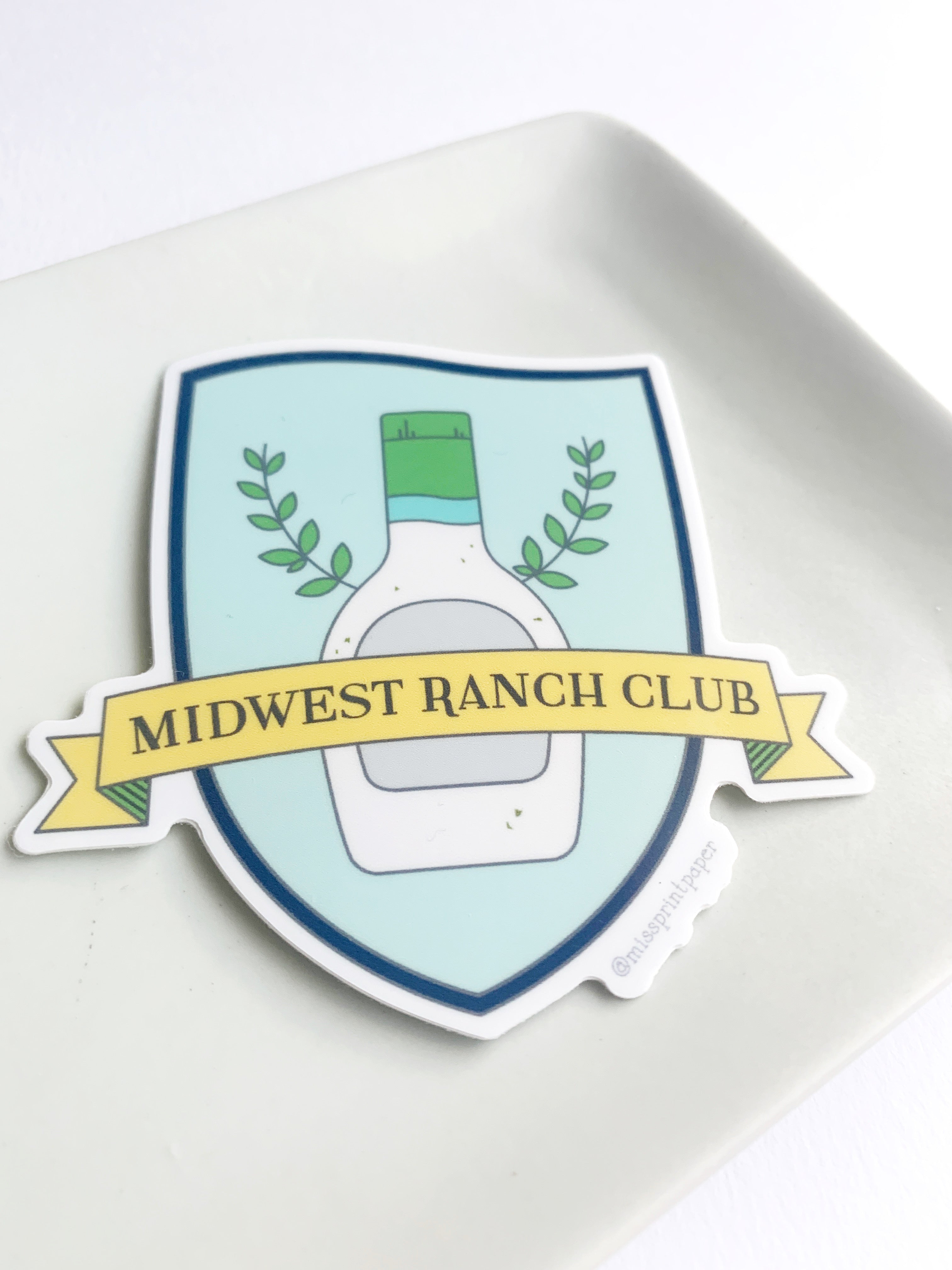 Midwest Ranch Club Sticker