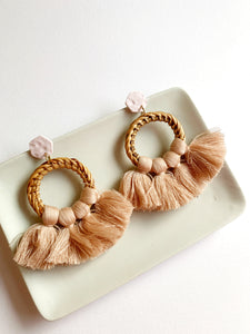 The Penny Earring in Blush