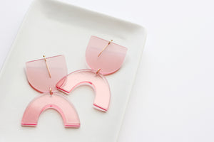 The Babe Earring in Blush
