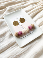 Load image into Gallery viewer, The Smiley Pom Pom Earrings
