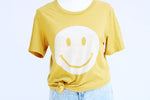 Load image into Gallery viewer, Sunshine Yellow Smiley Tee Shirt
