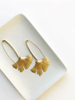 Load image into Gallery viewer, The Ginkgo Earring
